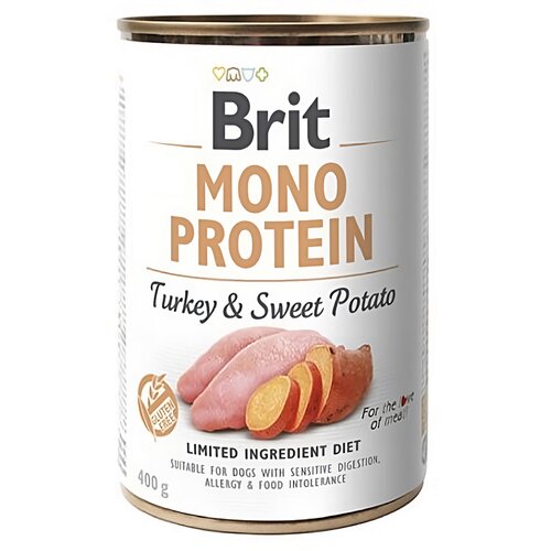 Karma dla psa BRIT Mono Protein Indyk z ziemniakami 400 g