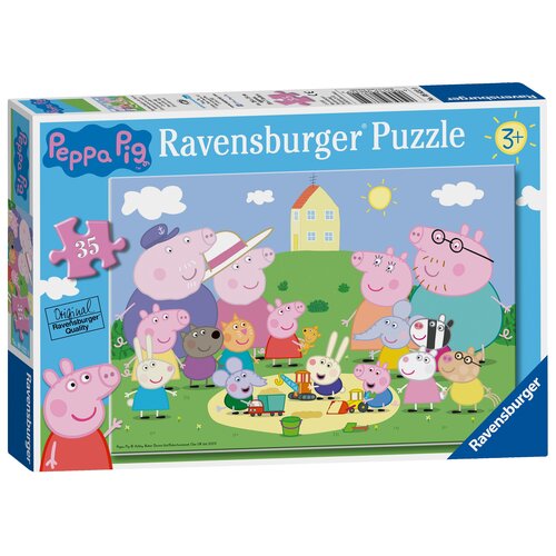 Puzzle RAVENSBURGER Świnka Peppa: Piknik 8632 (35 elementów)