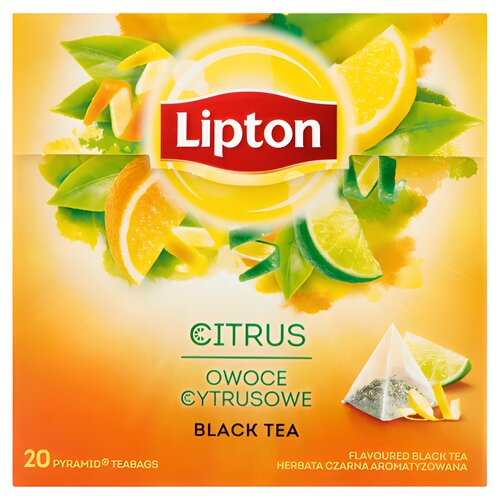 Herbata LIPTON Owoce Cytrusowe (20 sztuk)