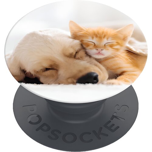 Uchwyt i podstawka POPSOCKETS Basic do telefonu (Cat & Dog)