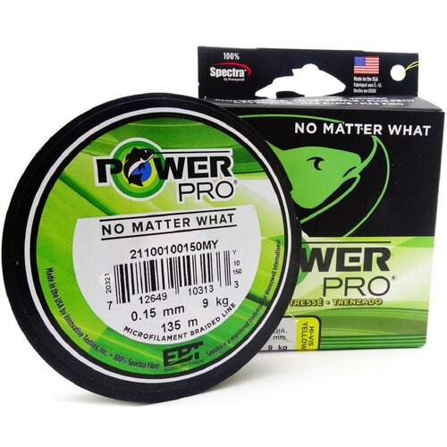 Plecionka SHIMANO Power Pro 0.15 mm / 135 m Żółty