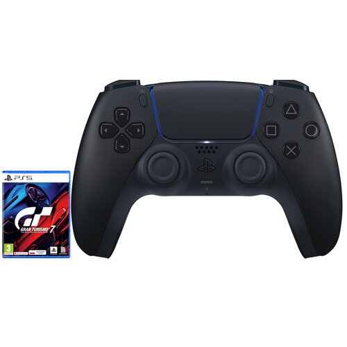 Kontroler SONY DualSense Czarny + Gra PS5 Gran Turismo 7