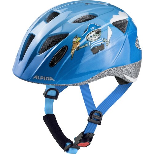 Kask rowerowy ALPINA Ximo Pirate Niebieski dla Dzieci (rozmiar S)