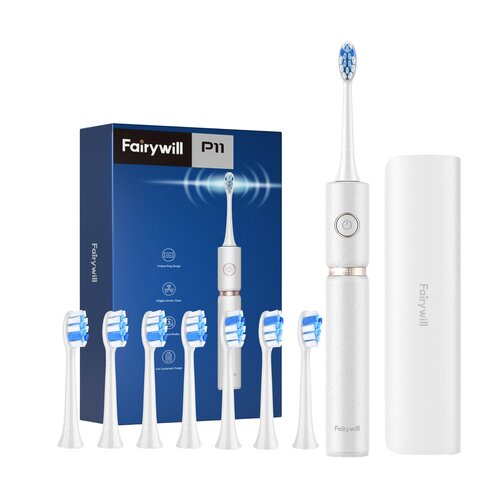 Szczoteczka soniczna FAIRYWILL FW-P11 Biały