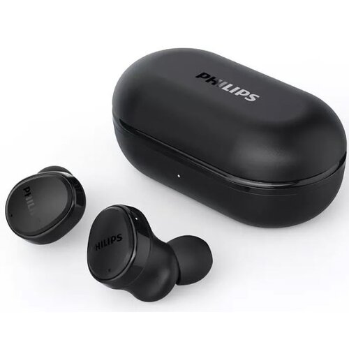 Słuchawki dokanałowe PHILIPS TAT4556BK ANC  Czarny