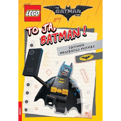 Książka LEGO Batman To ja, Batman! Dziennik Mrocznego rycerza BAT-450