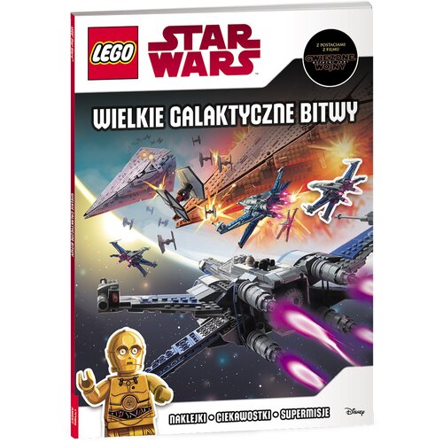 Książka LEGO Star Wars Wielkie Galaktyczne Bitwy LSG-301
