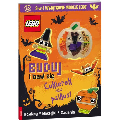 Książka LEGO Iconic Buduj i baw się Cukierek albo psikus! BBA-6603