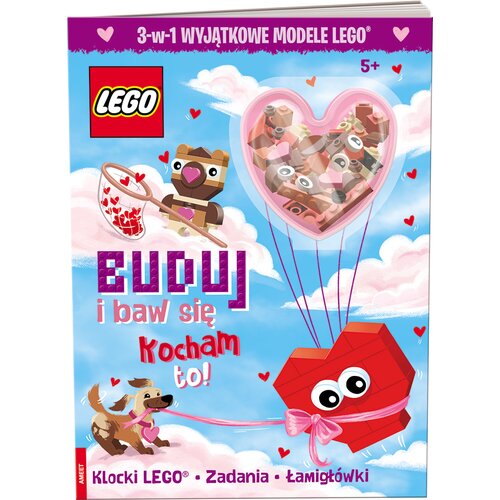 Książka LEGO Buduj i Baw Się Kocham to! BBAZ-6605