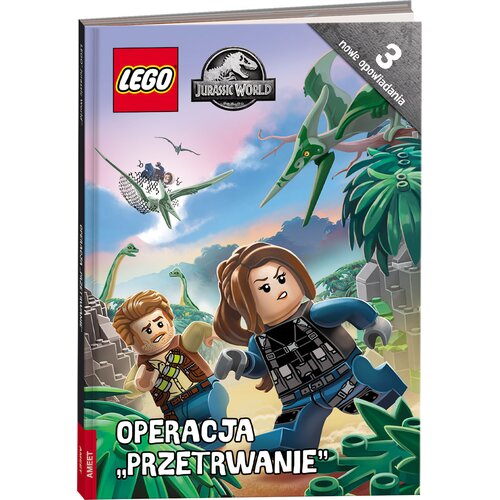 Książka LEGO Jurassic World Operacja Przetrwanie LNR-6201