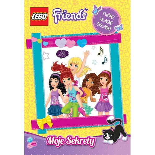 Książka LEGO Friends Moje sekrety LFN101 (okładka miękka)