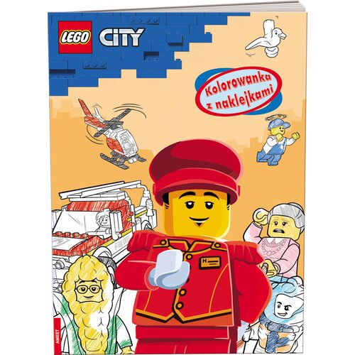 Kolorowanka LEGO City NA-6003