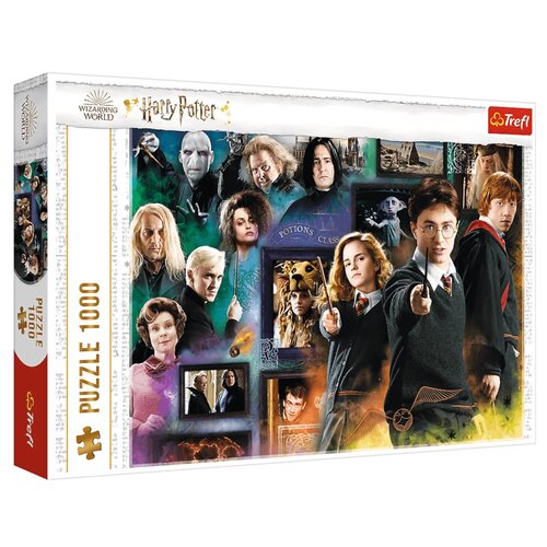 Puzzle TREFL Harry Potter Świat czarodziejów 10668 (1000 elementów)