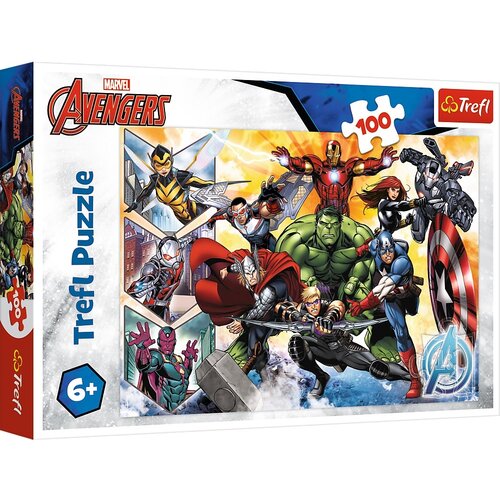 Puzzle TREFL Marvel Siła Avengersów 16431 (100 elementów)