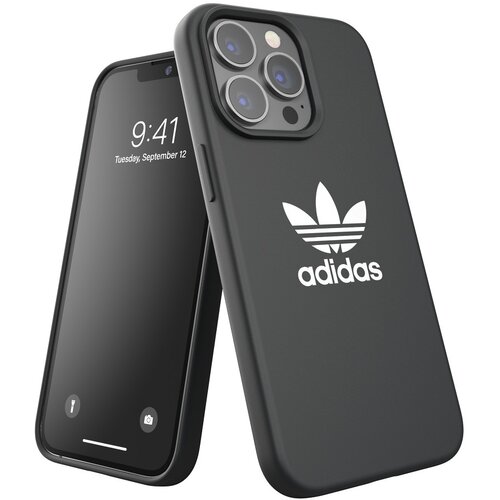 Etui ADIDAS Snap Silicone Logo Trefoil Apple iPhone 13 Pro Czarny
