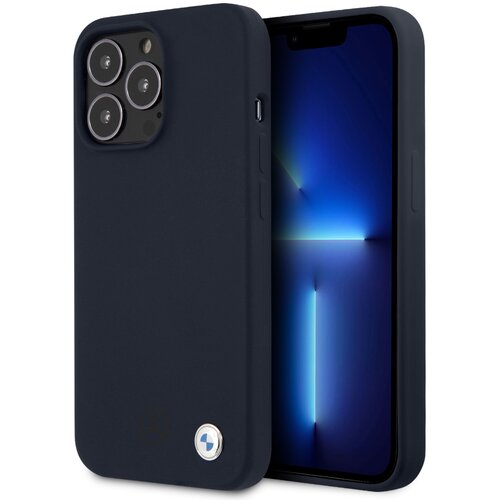 Etui BMW Silicone Signature do Apple iPhone 13 Pro Max Granatowy