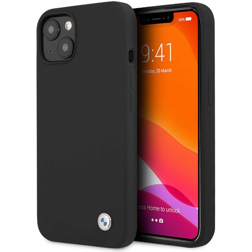Etui BMW Silicone Signature do Apple iPhone 13 Czarny