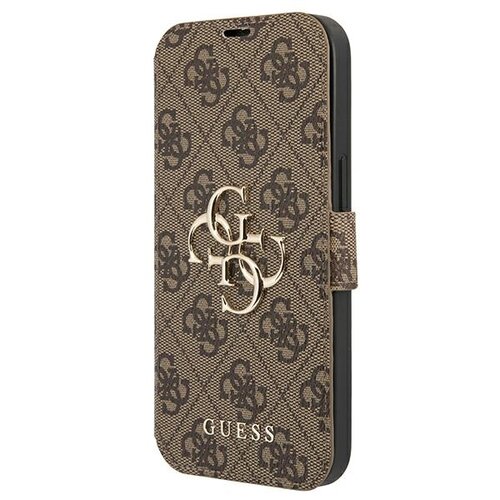 Etui GUESS 4G Big Metal Logo do Apple iPhone 13/13 Pro Brązowy