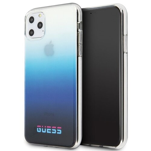 Etui GUESS California do Apple iPhone 11 Pro Niebieski