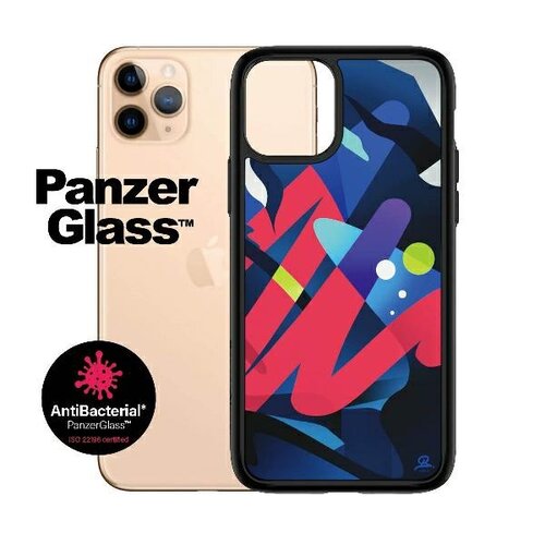 Etui PANZERGLASS ClearCase Antibacterial do Apple iPhone 11 Pro Max Wielokolorowy