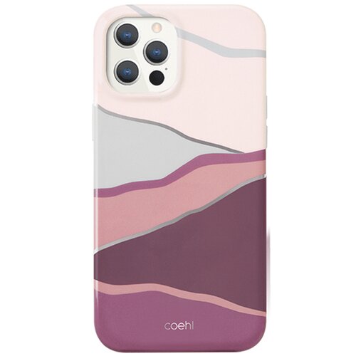 Etui UNIQ Coehl Ciel do Apple iPhone 12/12 Pro Różowy