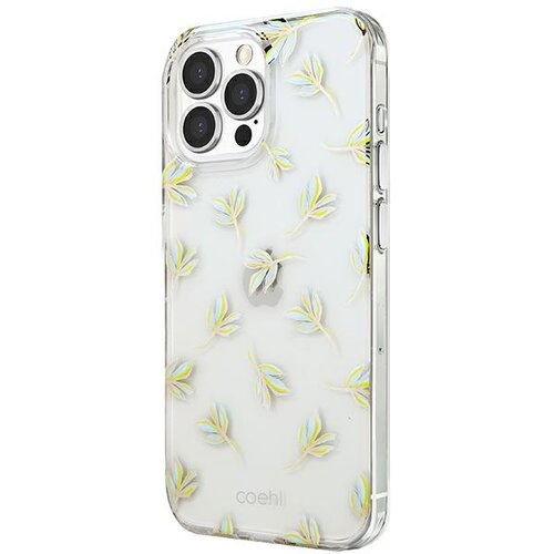 Etui UNIQ Coehl Fleur do Apple iPhone 13 Pro Max Niebieski