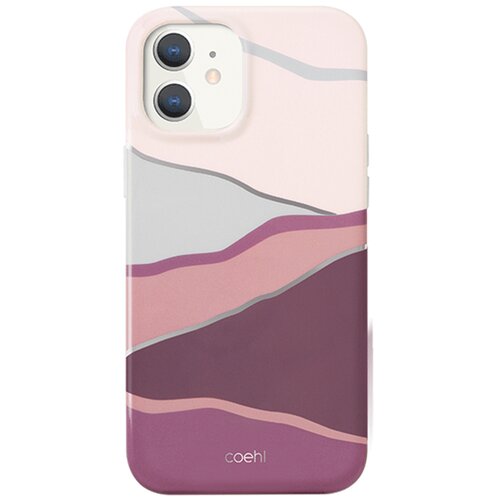 Etui UNIQ Coehl Ciel do Apple iPhone 12 mini Różowy