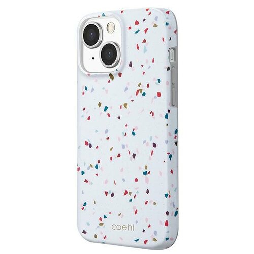 Etui UNIQ Coehl Terrazzo do Apple iPhone 13 Biały