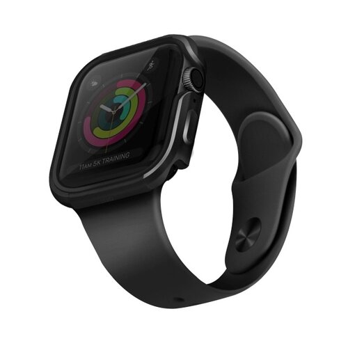Etui UNIQ Valencia do Apple Watch 4/5/6/SE (44 mm) Szary