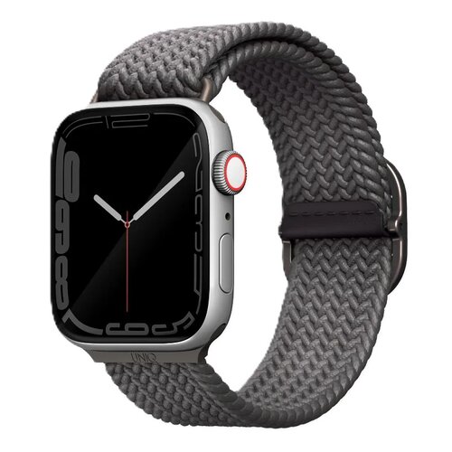 Pasek UNIQ Aspen do Apple Watch 4/5/6/7/8/9/SE (40/41/42mm) Szary