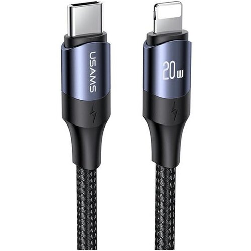 Kabel USB-C - Lightning USAMS 1.2 m 20W Czarny