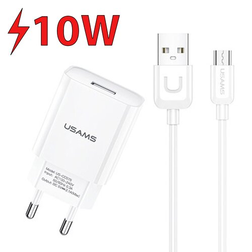 Ładowarka sieciowa USAMS T21 T21OCMC01 10W Biały