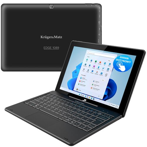Laptop KRUGER&MATZ Edge 1089 10.1" IPS Celeron N4020 4GB RAM 128GB eMMC Windows 11 Professional