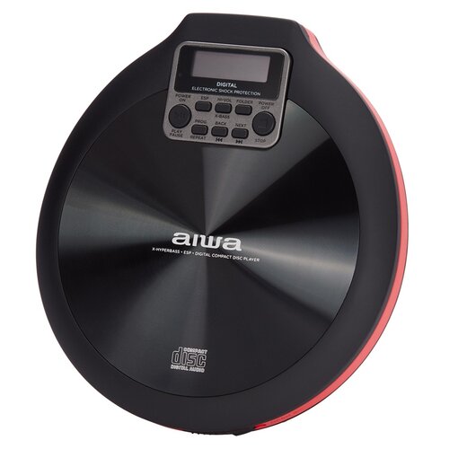 Discman AIWA PCD-810RD Czarno-czerwony