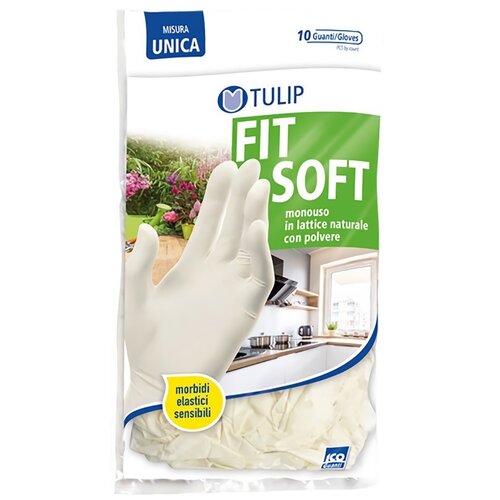 Rękawiczki lateksowe ICO GUANTI Tulip (Uniwersalne)