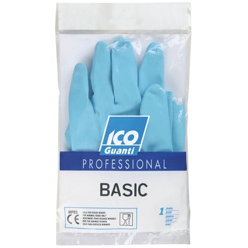 Rękawiczki lateksowe ICO GUANTI Basic Blue (rozmiar M)