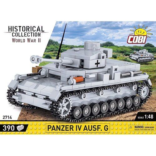 Klocki plastikowe COBI Historical Collection World War II Panzer IV Ausf.G COBI-2714
