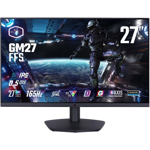 Monitor COOLER MASTER GM27-FFS 27" 1920x1080px IPS 165Hz 0.5 ms