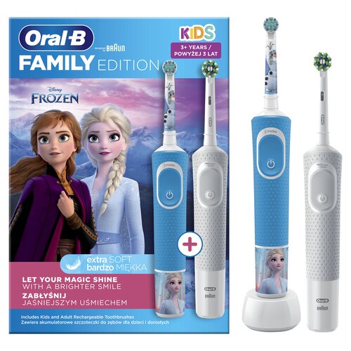 Szczoteczka rotacyjna ORAL-B D100 Kids Frozen + D103