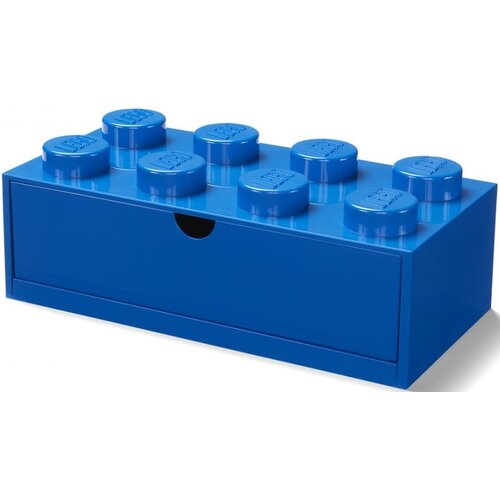 Pojemnik na LEGO z szufladką Brick 8 Niebieski 40211731