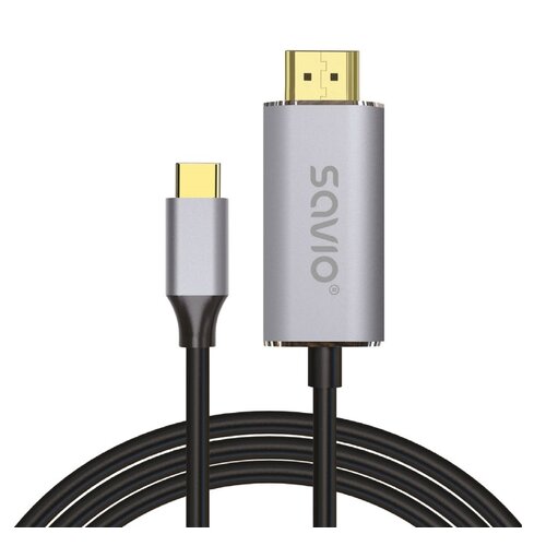 Kabel USB Typ-C - HDMI SAVIO CL-171 2 m