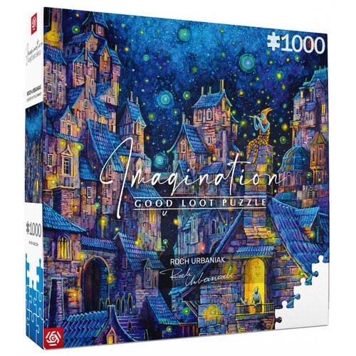 Puzzle CENEGA Imagination: Roch Urbaniak Koncert na kominie (1000 elementów)