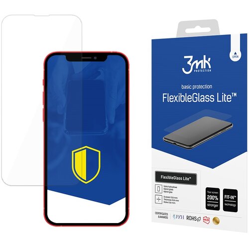 Szkło hybrydowe 3MK FlexibleGlass Lite do Apple iPhone 12/12 Pro
