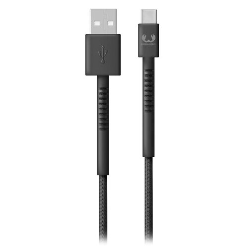 Kabel USB-A - USB-C FRESH N REBEL 2.0 m Ciemnoszary
