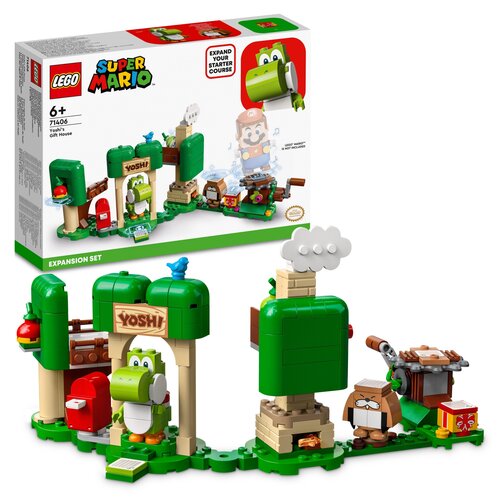 LEGO Super Mario Dom prezentów Yoshiego — zestaw rozszerzający 71406