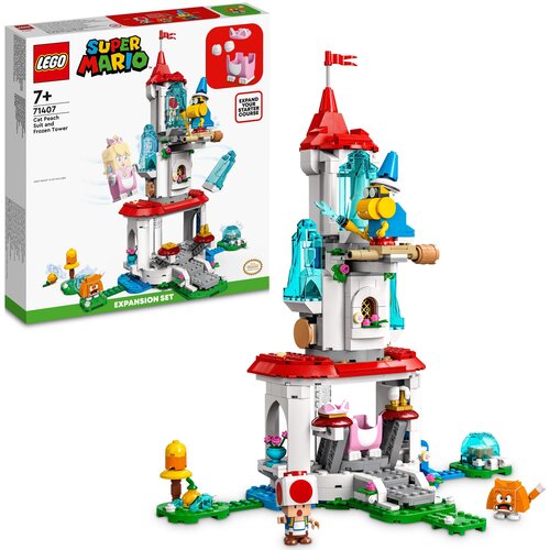 LEGO Super Mario Cat Peach i lodowa wieża — zestaw rozszerzający 71407