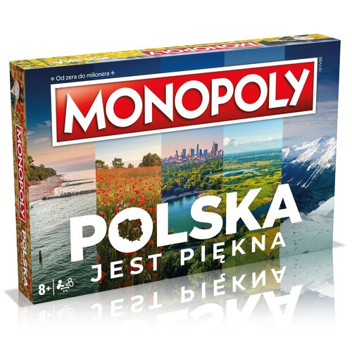 Gra planszowa WINNING MOVES Monopoly Polska jest piękna 2022 02761