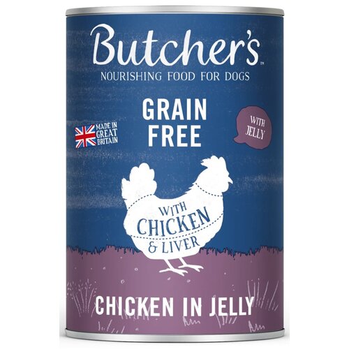 Karma dla psa BUTCHER'S Original Recipe in Jelly Kurczak 400 g