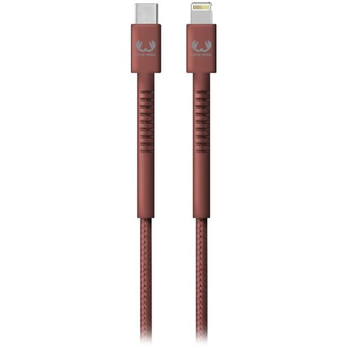 Kabel USB-C - Lightning FRESH N REBEL Safari Red Czerwony 2 m