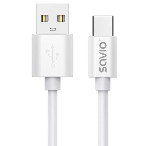 Kabel USB - USB-C SAVIO CL-168 3 m Biały